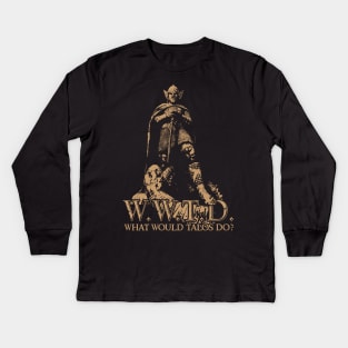 W.W.T.D. - What Would Talos Do? Kids Long Sleeve T-Shirt